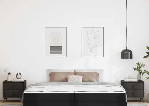 Pat Altele Negru 200 x 200 cm Piele artificială - 5/5