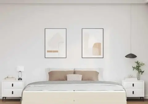 Pat Altele Crem 200 x 200 cm Piele artificială - 5/5