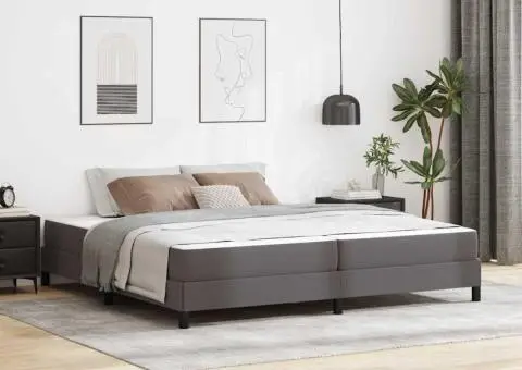 Pat Altele Gri 200 x 200 cm Piele artificială - 1/5