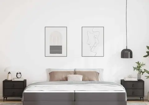 Pat Altele Gri 200 x 200 cm Piele artificială - 5/5