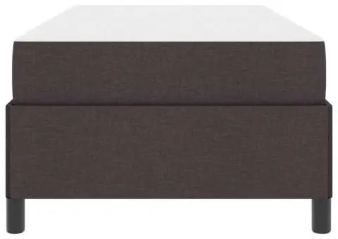 Pat cu arcuri Maro 80 x 200 cm Țesătură, Lemn Ingineresc - 5/5