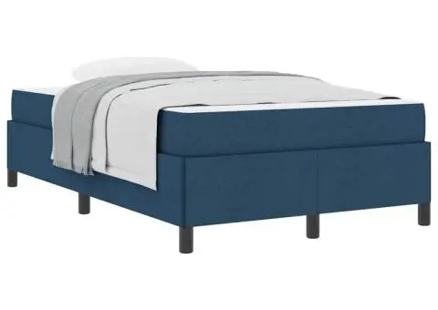 Pat cu arcuri Gri deschis, Negru 120 x 200 cm - 3/5