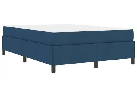 Pat cu arcuri Gri deschis, Negru 140 x 190 cm - 2/5