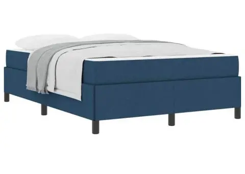 Pat cu arcuri Gri deschis, Negru 140 x 190 cm - 3/5