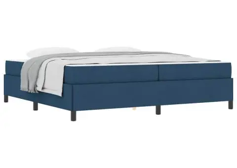 Pat cu arcuri Gri deschis, Negru 200 x 200 cm - 3/5