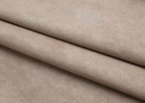 Draperii opace cu cârlige, 2 buc., gri taupe, 140 x 245 cm - 3/5