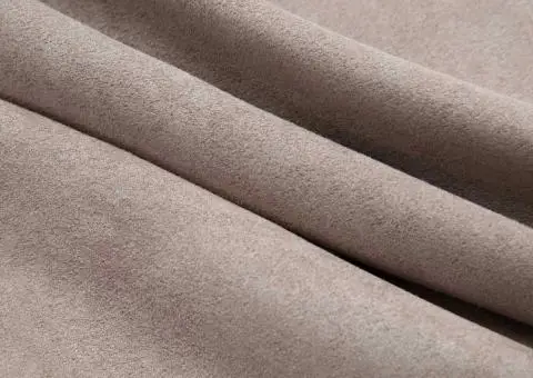 Draperii opace cu inele metalice, 2 buc., gri taupe, 140x175 cm - 4/5