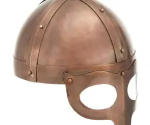 vidaXL Coif de viking, aspect antic, jocuri pe roluri, arămiu, oțel