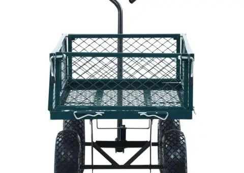 Cărucior manual de grădină, verde, 250 kg - 5/5