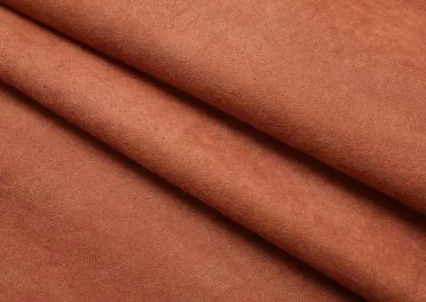 Draperii opace cu cârlige, 2 buc., ruginiu, 140 x 225 cm - 3/5