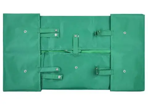 Căptușeală cărucior de grădină, verde, material textil - 2/3