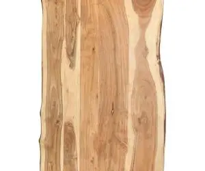 vidaXL Blat de masă, 100x(50-60)x3,8 cm, lemn masiv de acacia