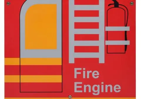 Set masă și scaune copii, 3 piese, mașină de pompieri, lemn - 5/5