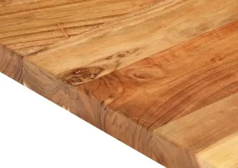 Blat lavoar de baie, 58x52x3,8 cm, lemn masiv de acacia - 5/5