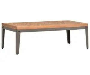 vidaXL Măsuță de cafea de grădină, 110x55x36 cm, lemn masiv acacia