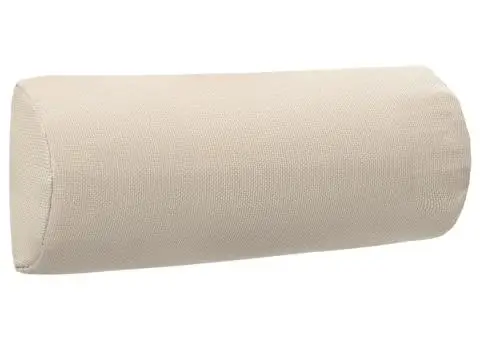 Tetieră pentru șezlong, crem, 40 x 7,5 x 15 cm, textilenă - 1/5
