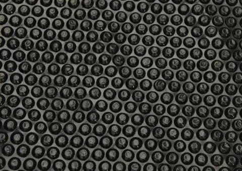 Prelată piscină, negru, 417 cm, PE - 5/5