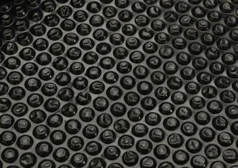 Prelată piscină, negru, 488 x 244 cm, PE - 5/5