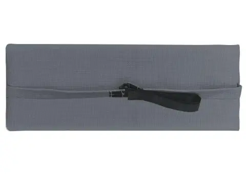 Tetieră pentru șezlong, gri, 40 x 7,5 x 15 cm, textilenă - 3/5