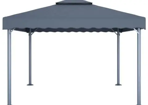 Pavilion, antracit, 400 x 300 cm, aluminiu - 3/5