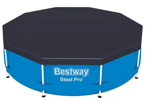 Bestway Prelată de piscină Flowclear, 305 cm - 1/4