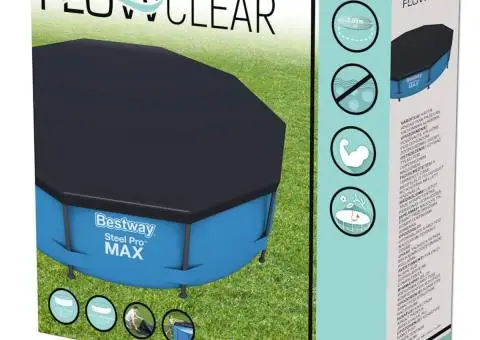 Bestway Prelată de piscină Flowclear, 305 cm - 4/4