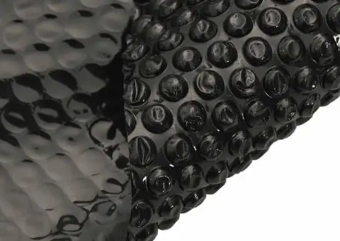 Prelată piscină, negru, 527 cm, PE - 4/5