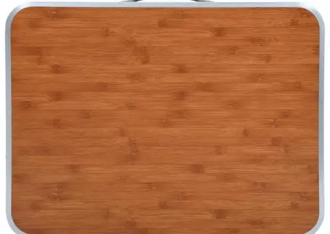 Masă de camping pliabilă, 60 x 45 cm, aluminiu - 4/5