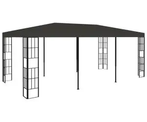 vidaXL Pavilion, antracit, 3 x 6 m