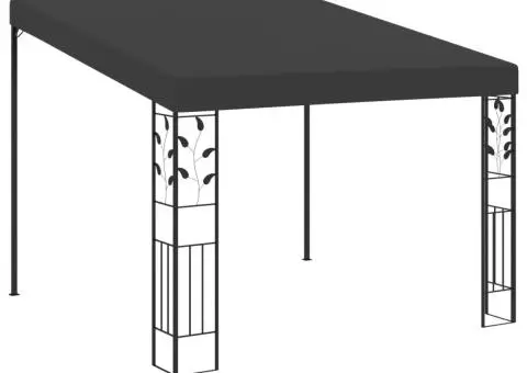 Pavilion de perete, antracit, 3 x 3 x 2,5 m - 1/5