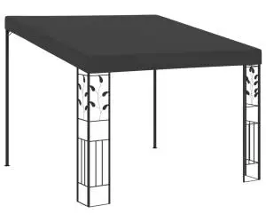 vidaXL Pavilion de perete, antracit, 3 x 3 x 2,5 m