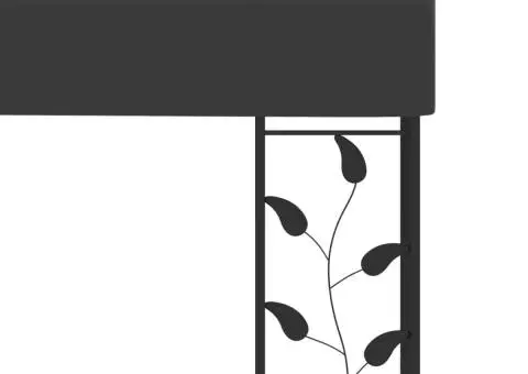 Pavilion de perete, antracit, 3 x 3 x 2,5 m - 5/5