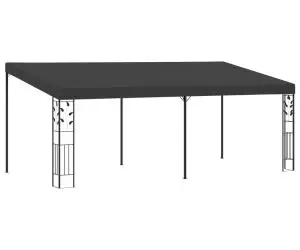 vidaXL Pavilion de perete, antracit, 6 x 3 x 2,5 m