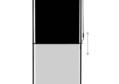 Jaluzea tip rulou de exterior, antracit, 100 x 270 cm - 3/5