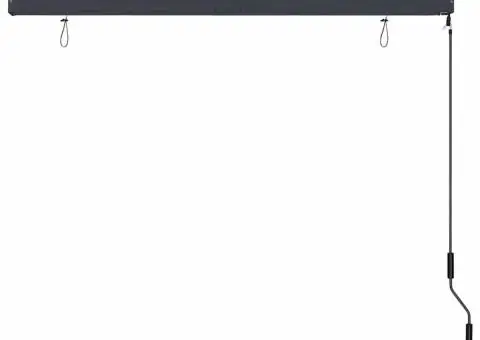 Jaluzea tip rulou de exterior, alb și portocaliu, 160 x 250 cm - 5/5