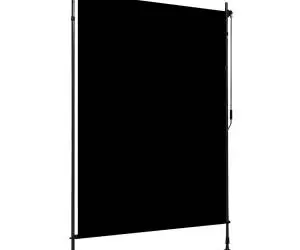 vidaXL Jaluzea tip rulou de exterior, antracit, 150 x 270 cm