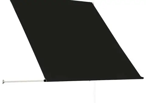 Copertină retractabilă, antracit, 100 x 150 cm - 3/5