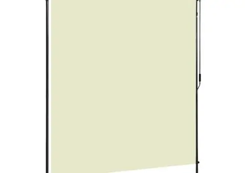 Jaluzea tip rulou de exterior, crem, 200 x 270 cm - 1/5