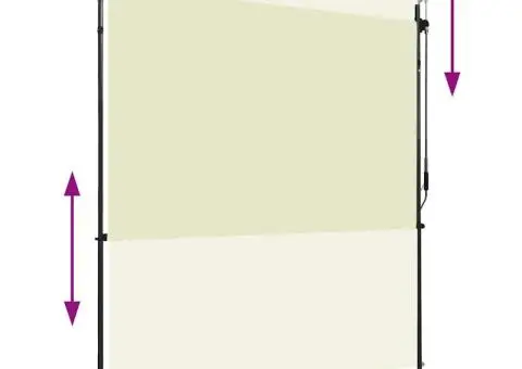 Jaluzea tip rulou de exterior, crem, 200 x 270 cm - 3/5