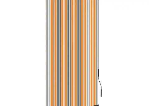 Jaluzea tip rulou de exterior, galben și albastru, 100 x 250 cm - 1/5