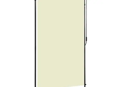 Jaluzea tip rulou de exterior, crem, 120 x 270 cm - 1/5