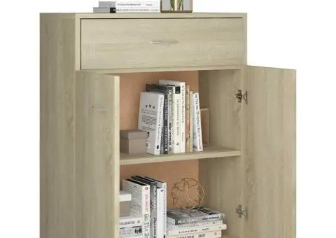 Dulap, stejar Sonoma, 60 x 30 x 75 cm, lemn prelucrat - 5/5