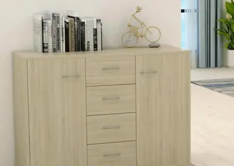 Dulap, stejar Sonoma, 88 x 30 x 65 cm, lemn prelucrat - 1/5