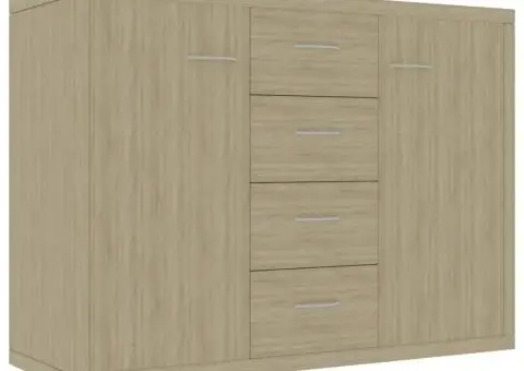 Dulap, stejar Sonoma, 88 x 30 x 65 cm, lemn prelucrat - 2/5