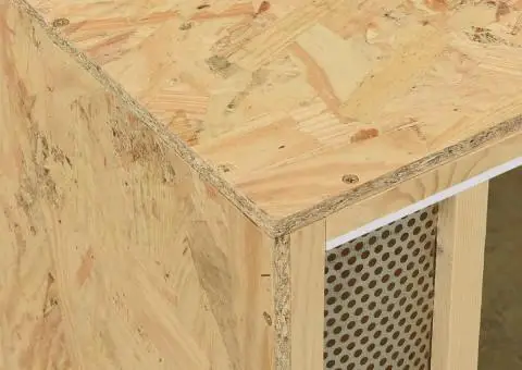 Terariu, 80x40x40 cm, lemn prelucrat - 5/5