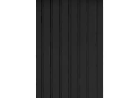 Șopron depozitare lemne antracit, 330x92x153 cm oțel galvanizat - 4/5