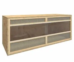 vidaXL Terariu, 120x50x50 cm, lemn prelucrat