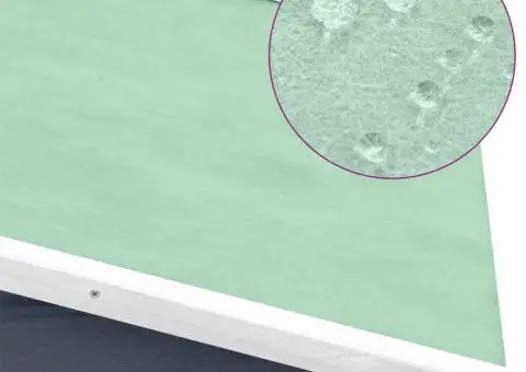 Coteț de păsări cu un cuibar, gri și alb, lemn masiv de brad - 5/5