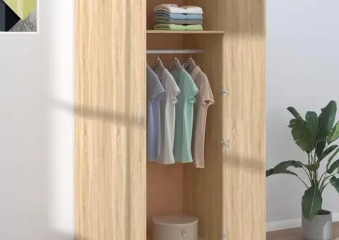 Șifonier, stejar sonoma, 80x52x180 cm, lemn prelucrat - 3/5