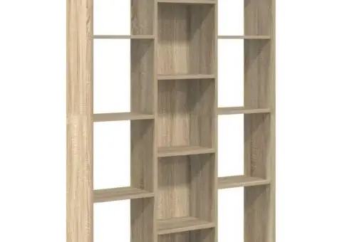Separator /Bibliotecă stejar sonoma 100x24x140cm lemn prelucrat - 2/5